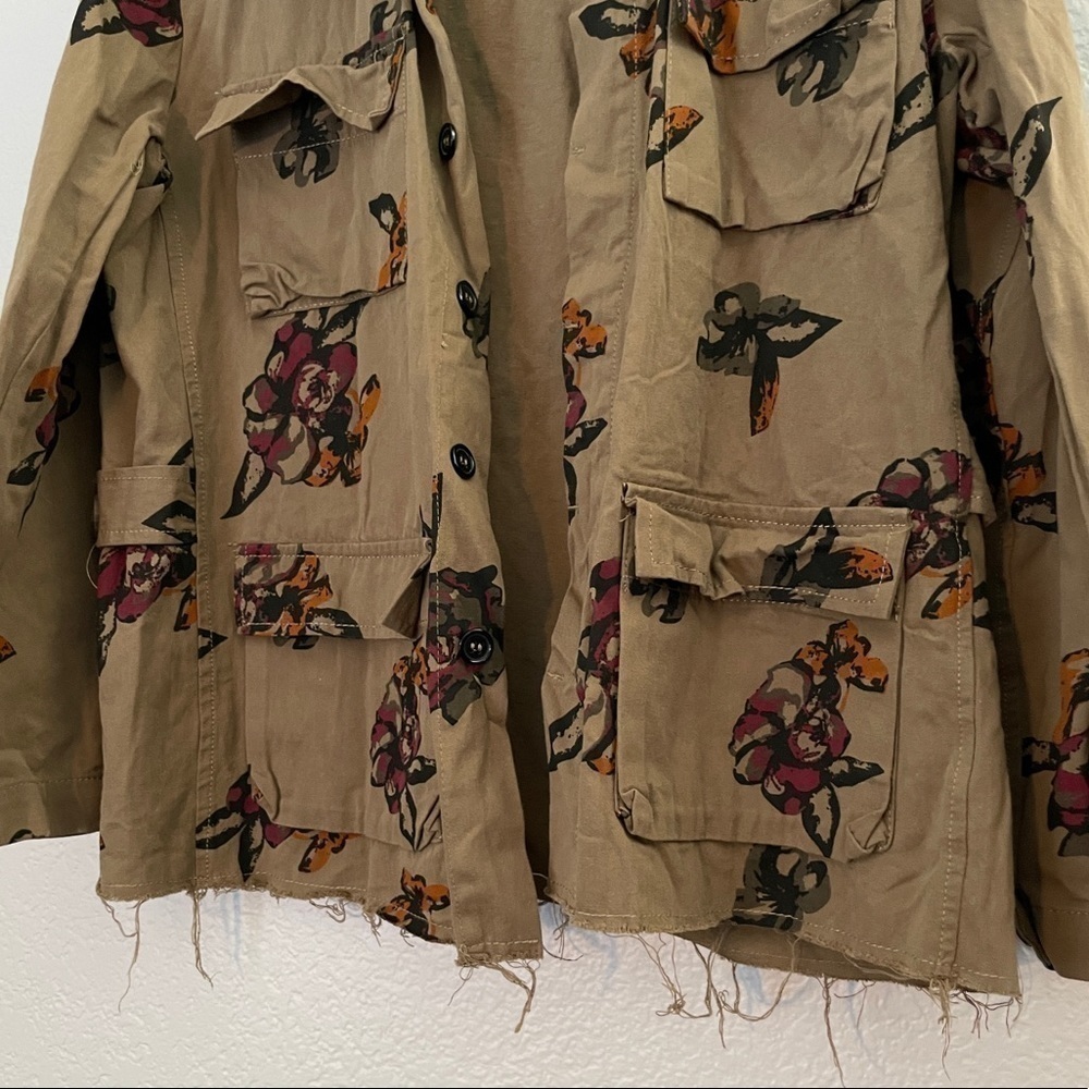 JEALOUS TOMATO Pinpoint Floral Jacket Small - Picture 7 of 10